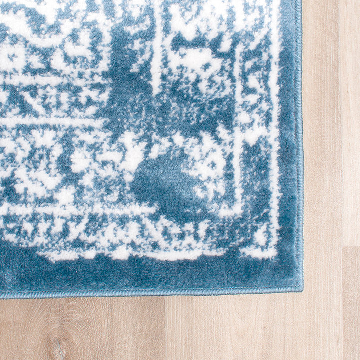 Dywan Vintage - Adore Medaillon Niebieski - 4