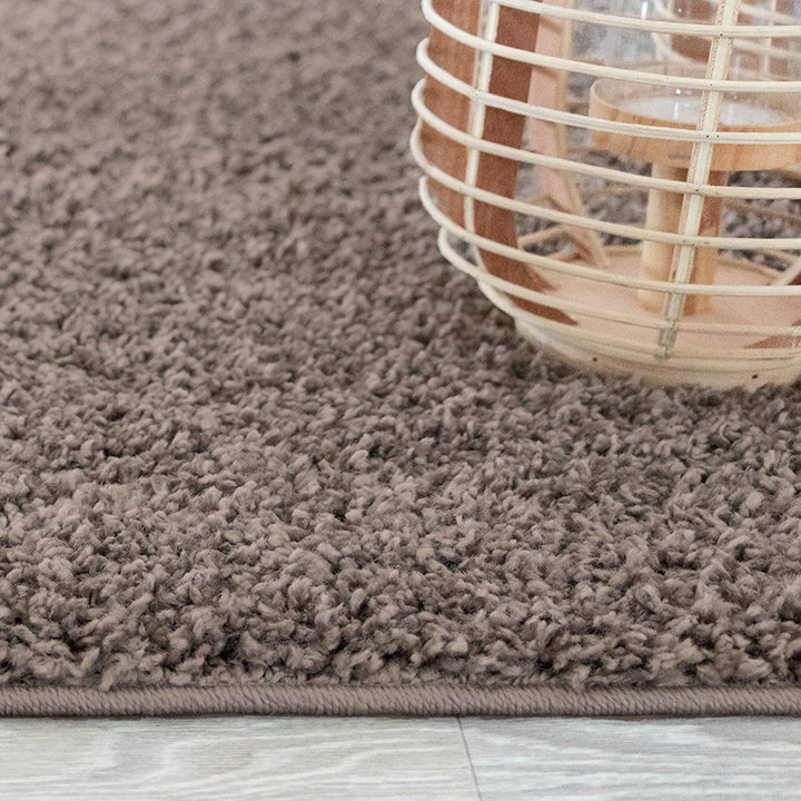 Dywan z długim włosiem - Lofty Taupe - 4