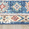 Dywan vintage - Azara Yasmin Jasnoniebieski - thumbnail 3