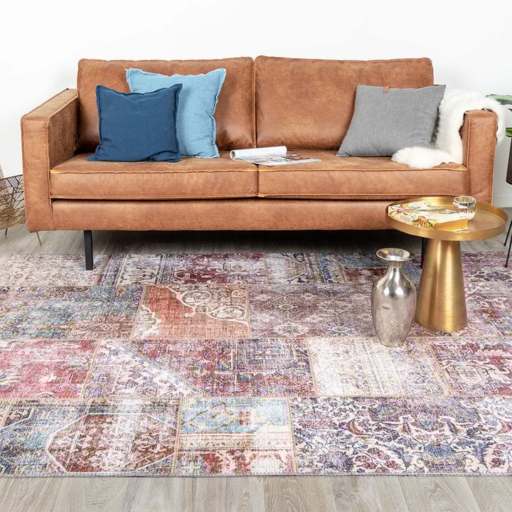 Dywan Patchwork - Azara Czerwony - 2