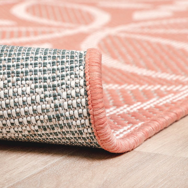 Dywan zewnętrzny - Summer Pattern Różowy - 5