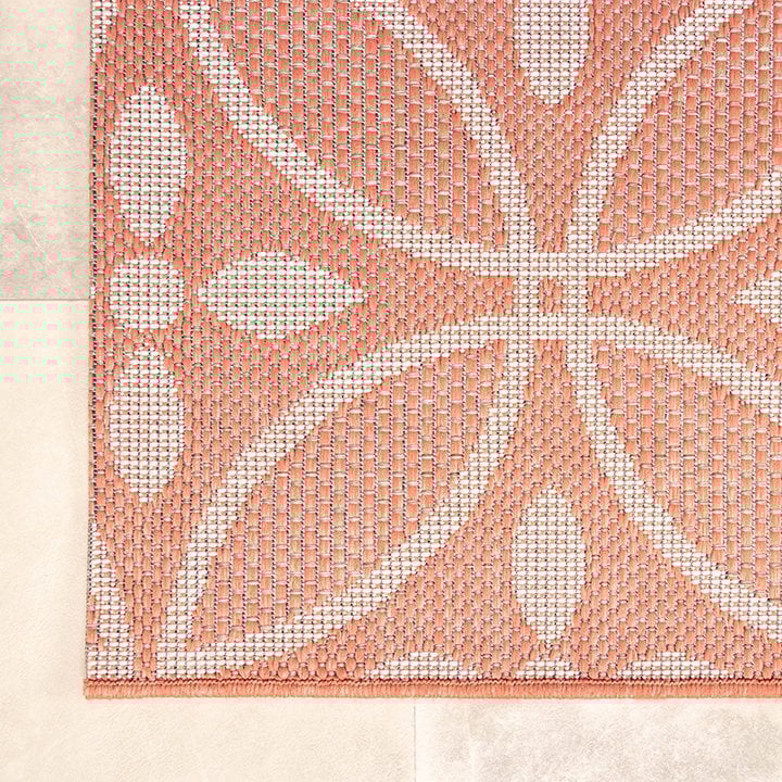 Dywan zewnętrzny - Summer Pattern Różowy - 6