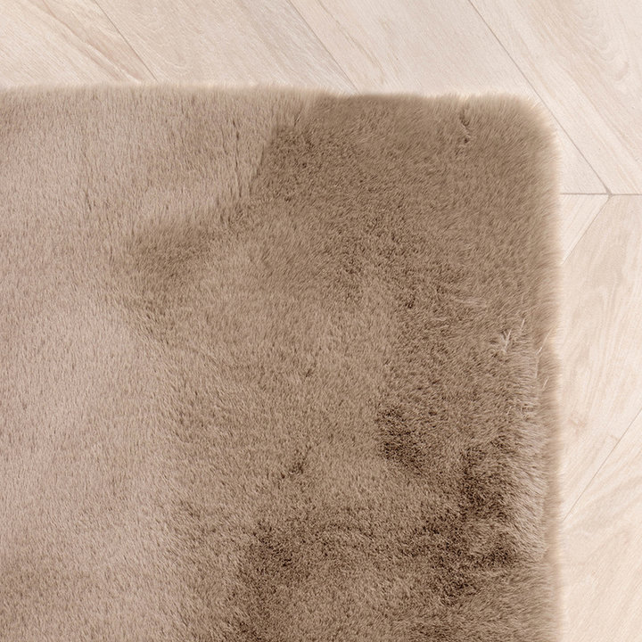 Chodniki dywanowe z długim włosiem - Comfy Supreme Taupe - 4