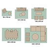 Dywan zewnętrzny - Summer Tile Szary - thumbnail 8