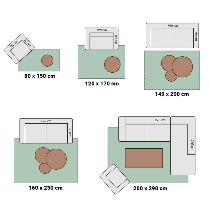 Dywan z długim włosiem - Lofty Taupe - 7