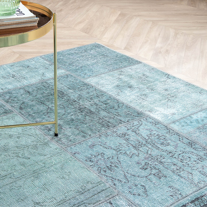Dywan Patchwork - Estate Niebieski/Zielony - 4