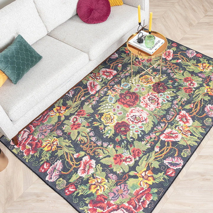 Dywan - Estate Rose Kilim Zielony - 2