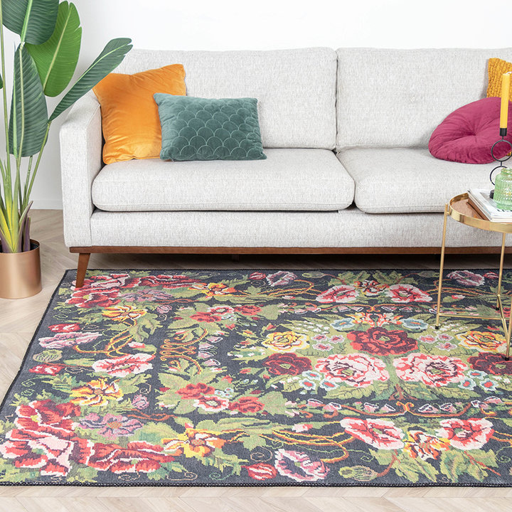 Dywan - Estate Rose Kilim Zielony - 3