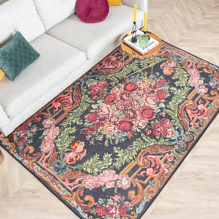 Dywan - Estate Rose Kilim Złoty - 2