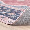Dywan vintage - Lily Medallion Czerwony/Różowy - thumbnail 5
