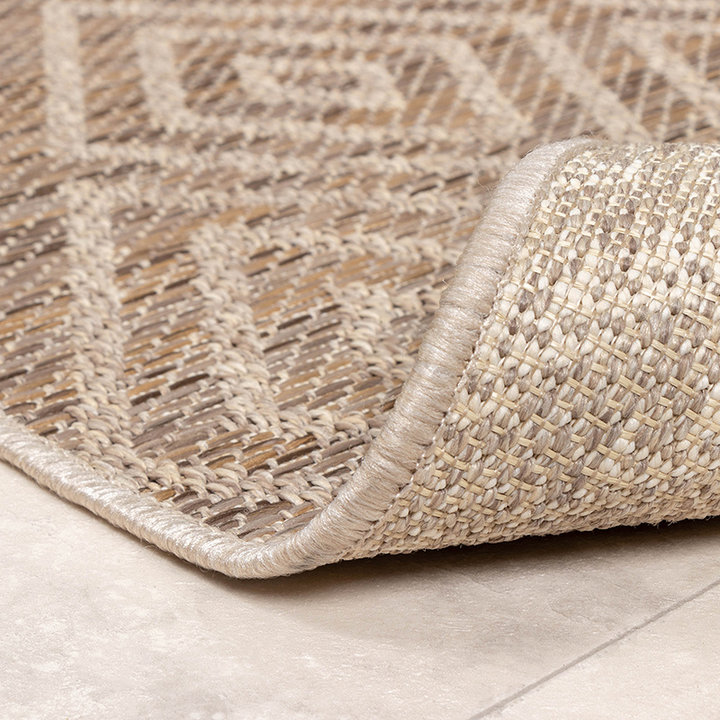 Dywan zewnętrzny z juty - Fora Tile Naturalny - 4