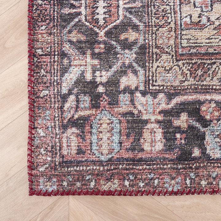 Dywan vintage - Lugan Bordowy - 4