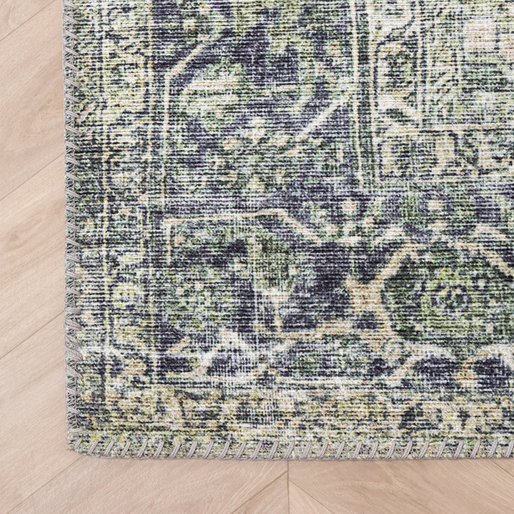Dywan vintage - Lugan Zielony - 4