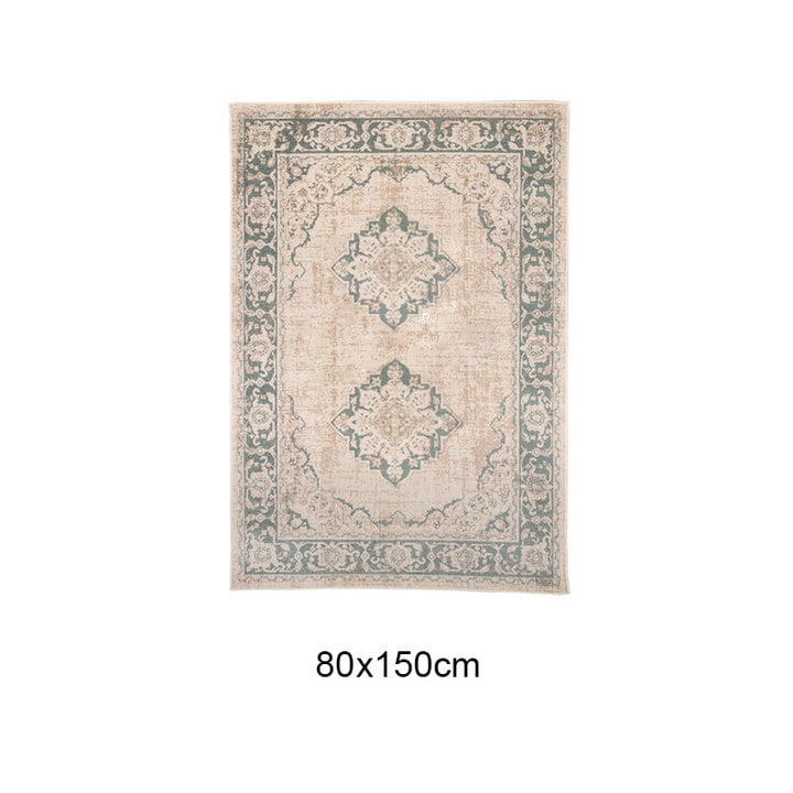 Dywan vintage - Spring Medaillon Kremowy/Zielony - 5