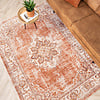 Dywan vintage - Spring Medaillon Terakota/Kremowy - thumbnail 2