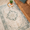 Dywan vintage - Spring Medaillon Kremowy/Zielony - thumbnail 2