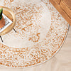 Dywan okrągły vintage - Spring Ethnic Kremowy/Terakota - thumbnail 2