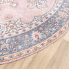 Dywan okrągły vintage - Lily Medallion Różowy - thumbnail 4