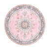 Dywan okrągły vintage - Lily Medallion Różowy - thumbnail 1