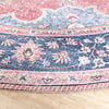 Dywan okrągły vintage - Lily Medallion Czerwony/Różowy - thumbnail 5