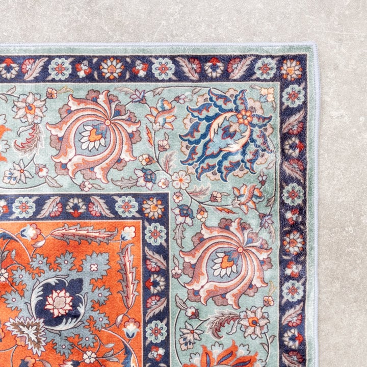 Dywan vintage - Imagine Medallion Zielony - 4