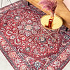 Dywan vintage - Imagine Medallion Czerwony - thumbnail 2