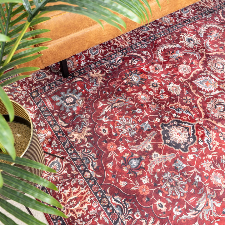 Dywan vintage - Imagine Medallion Czerwony - 3
