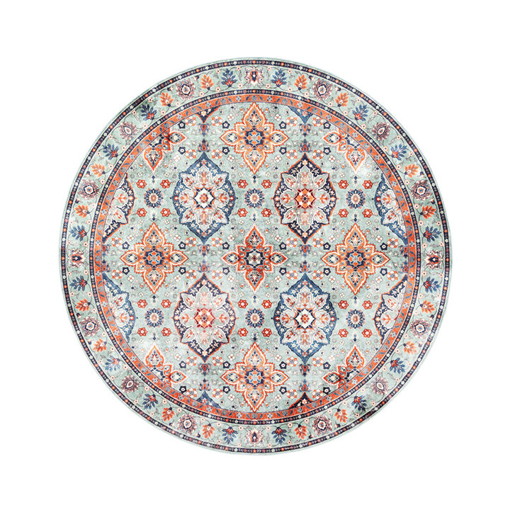 Dywan okrągły vintage - Imagine Oriental Zielony - 1
