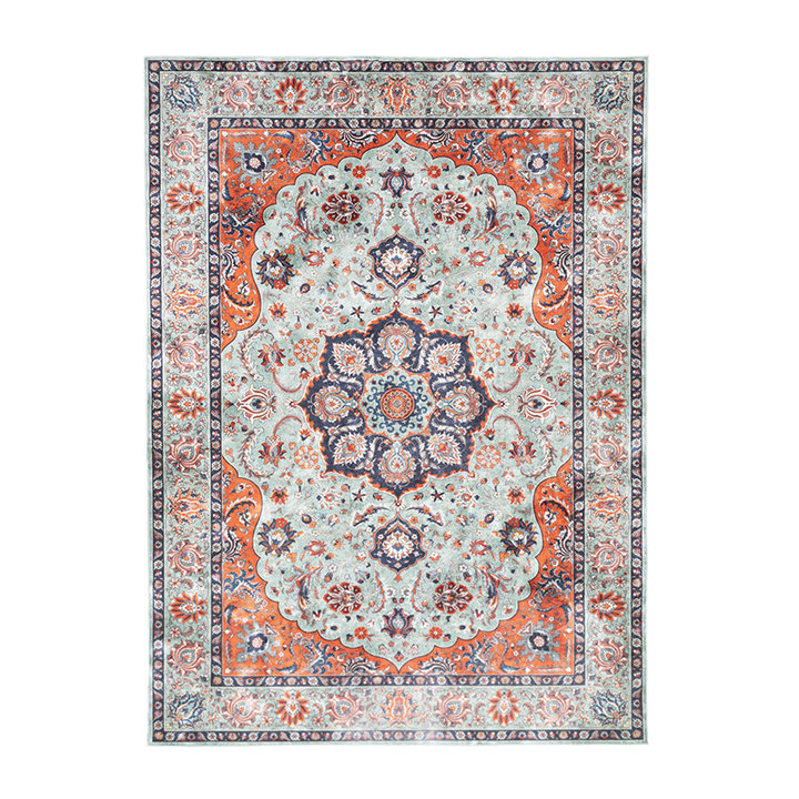 Dywan vintage - Imagine Medallion Zielony - 1