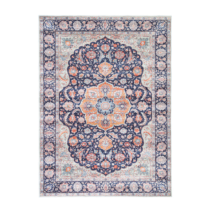 Dywan vintage - Imagine Medallion Niebieski - 1