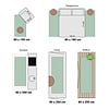 Chodnik dywanowy vintage - Spring Medaillon Terakota/Kremowy - thumbnail 6
