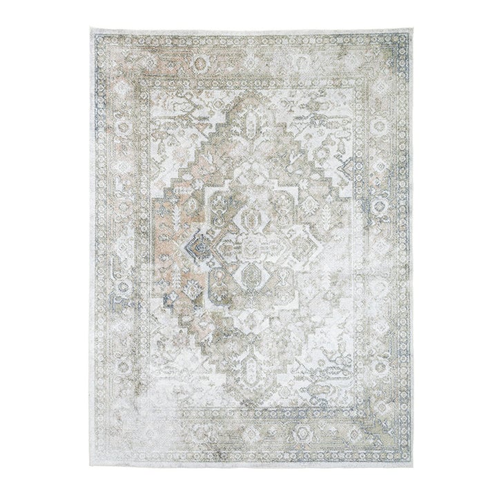 Dywan do prania w pralce - Nova Aztec Oliwkowy - 1