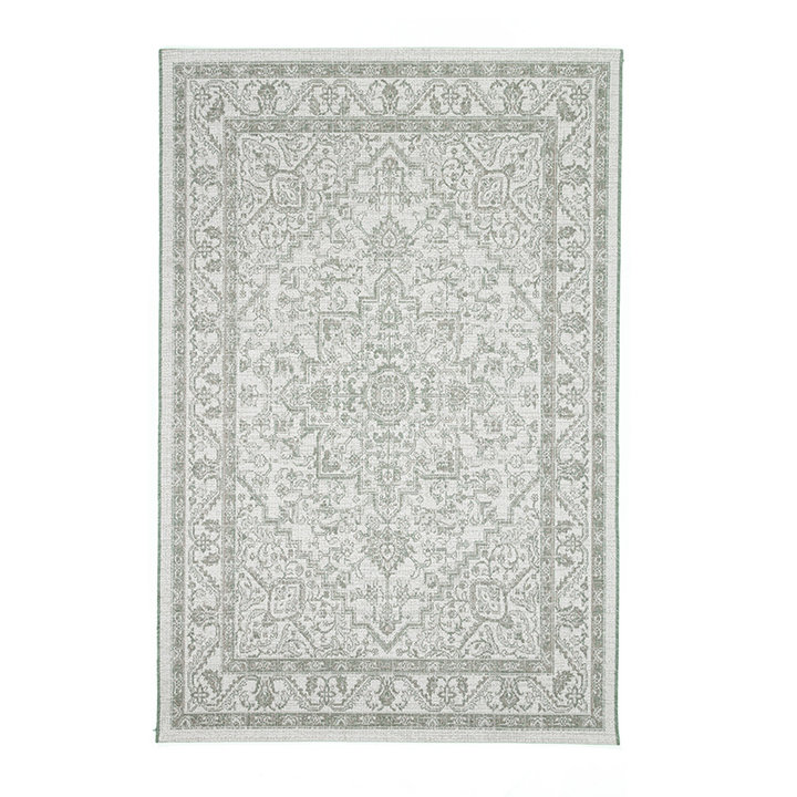 Dywan zewnętrzny vintage - Victoria Aztec Zielony - 1