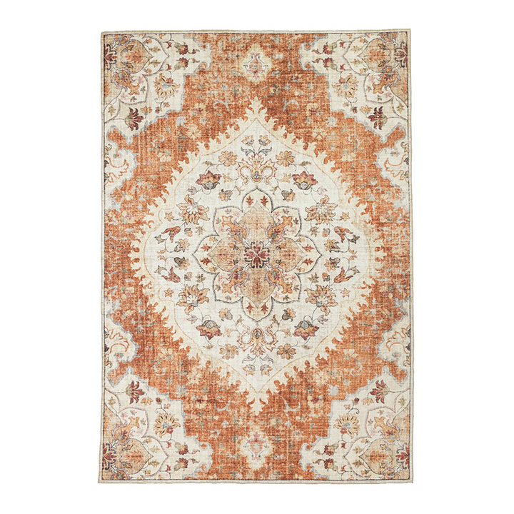 Dywan zewnętrzny vintage - Santo Mandala Terakota - 1