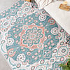 Dywan zewnętrzny boho - Vedra Medallion Niebieski - thumbnail 3