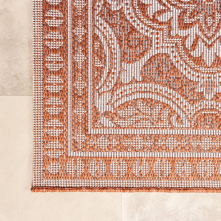 Dywan zewnętrzny - Summer Oriental Terakota - 3
