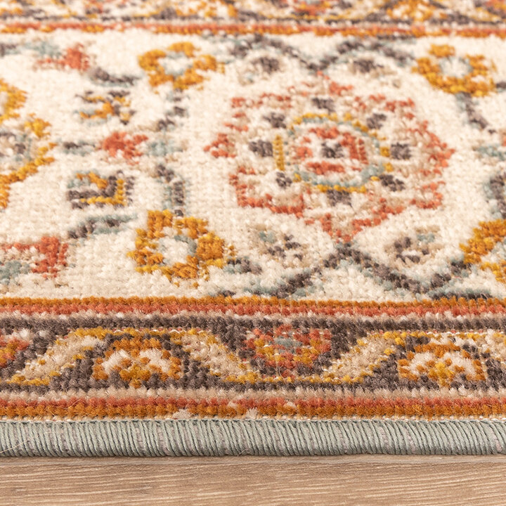 Dywan vintage - Thirza Medaillon Jasnoniebieski/Wielokolorowy - 4