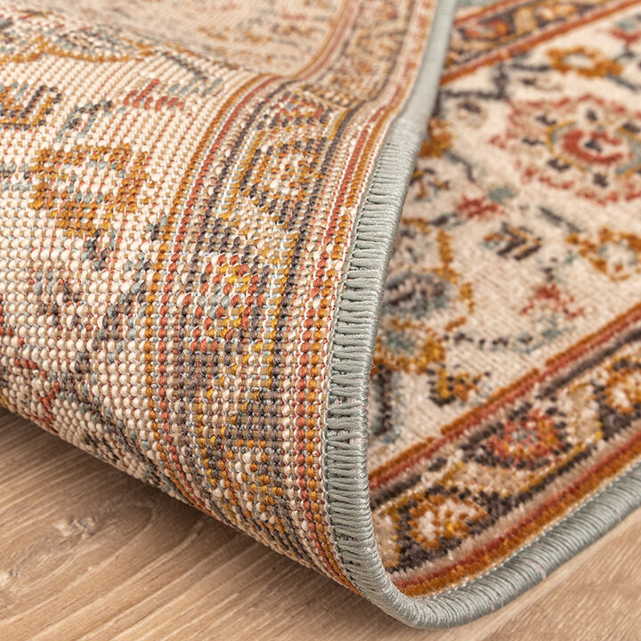 Dywan vintage - Thirza Medaillon Jasnoniebieski/Wielokolorowy - 6