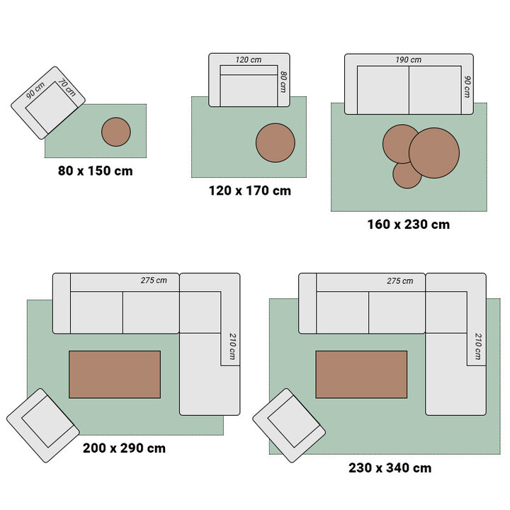 Miękki dywan z krótkim włosiem - Cozy Taupe - 7