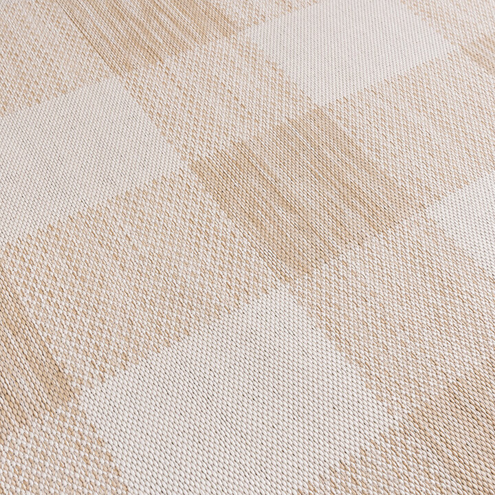 Dywan zewnętrzny - Ranch Checkerboard Beżowy - 3