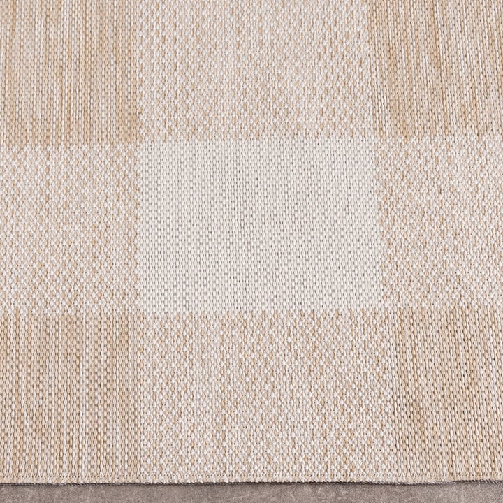 Dywan zewnętrzny - Ranch Checkerboard Beżowy - 4