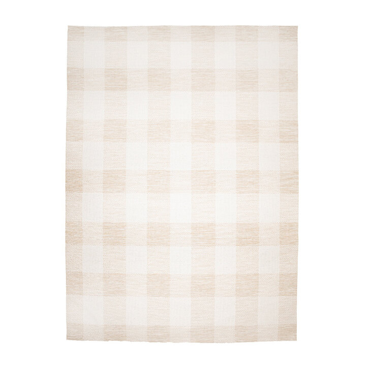 Dywan zewnętrzny - Ranch Checkerboard Beżowy - 1