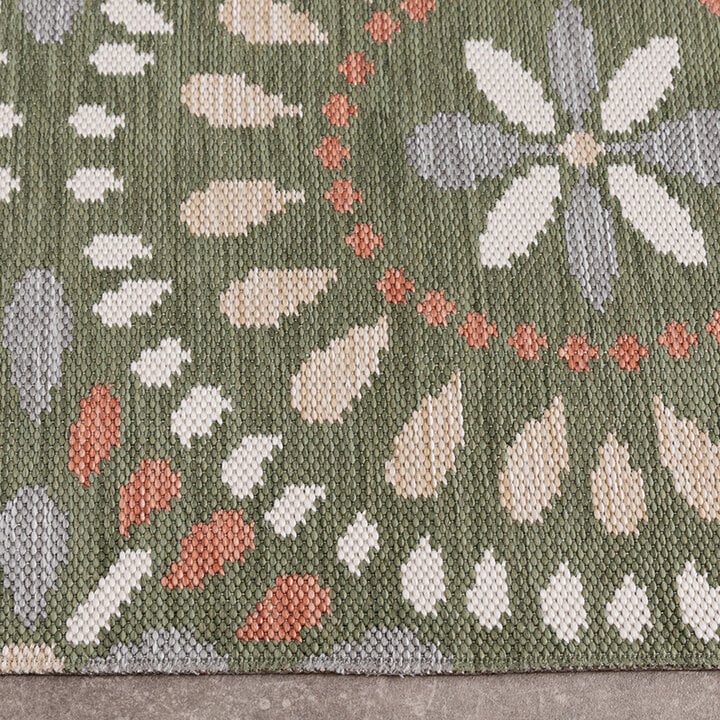 Dywan zewnętrzny - Ranch Mandala Zielony - 4