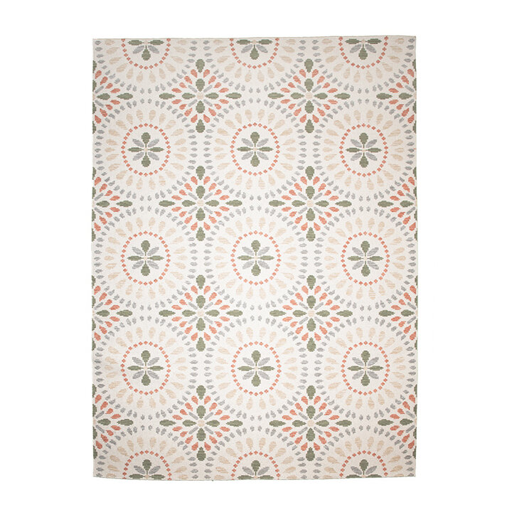 Dywan zewnętrzny - Ranch Mandala Beżowy - 1