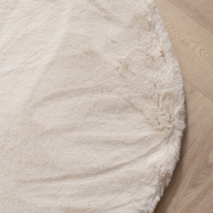 Miękki dywan z długim włosiem - Comfy Supreme Ripple Kremowy - 4