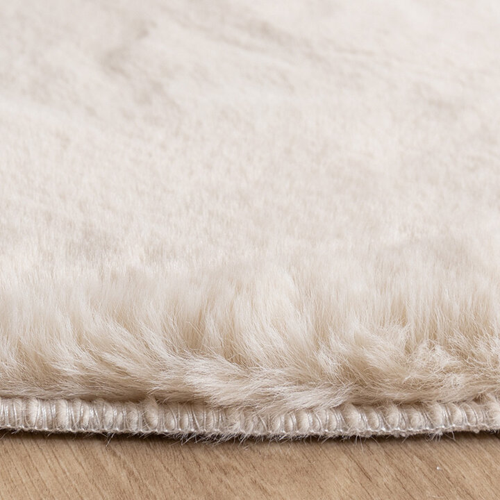 Miękki dywan z długim włosiem - Comfy Supreme Ripple Kremowy - 5
