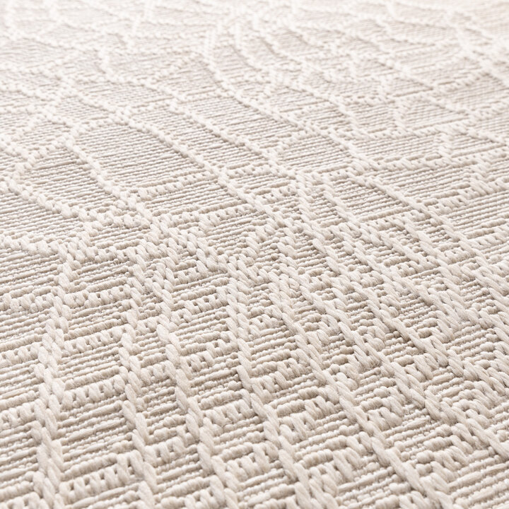Dywan do wnętrz i na zewnątrz - Dunes Mandala Kremowy - 3