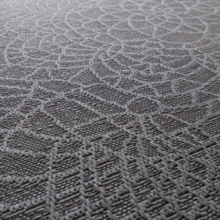 Dywan do wnętrz i na zewnątrz - Dunes Mandala Antracyt - 3