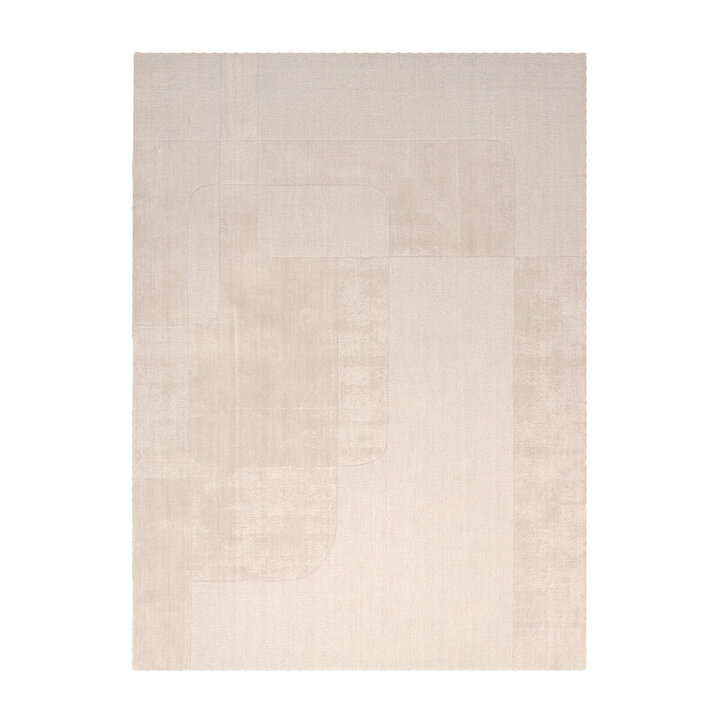 Dywan wełniany - Giselle Abstract Kremowy - 1