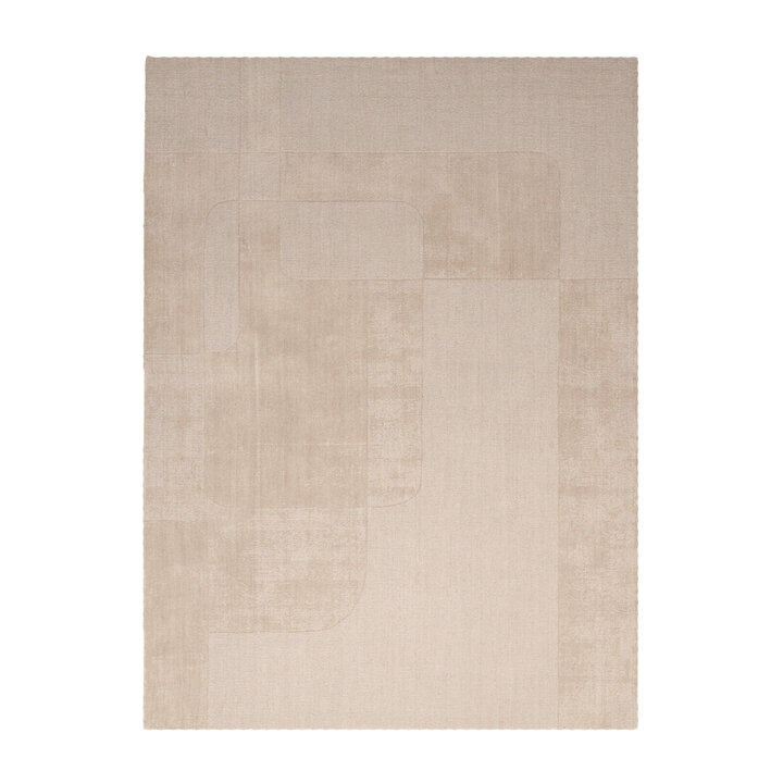 Dywan wełniany - Giselle Abstract Beżowy - 1